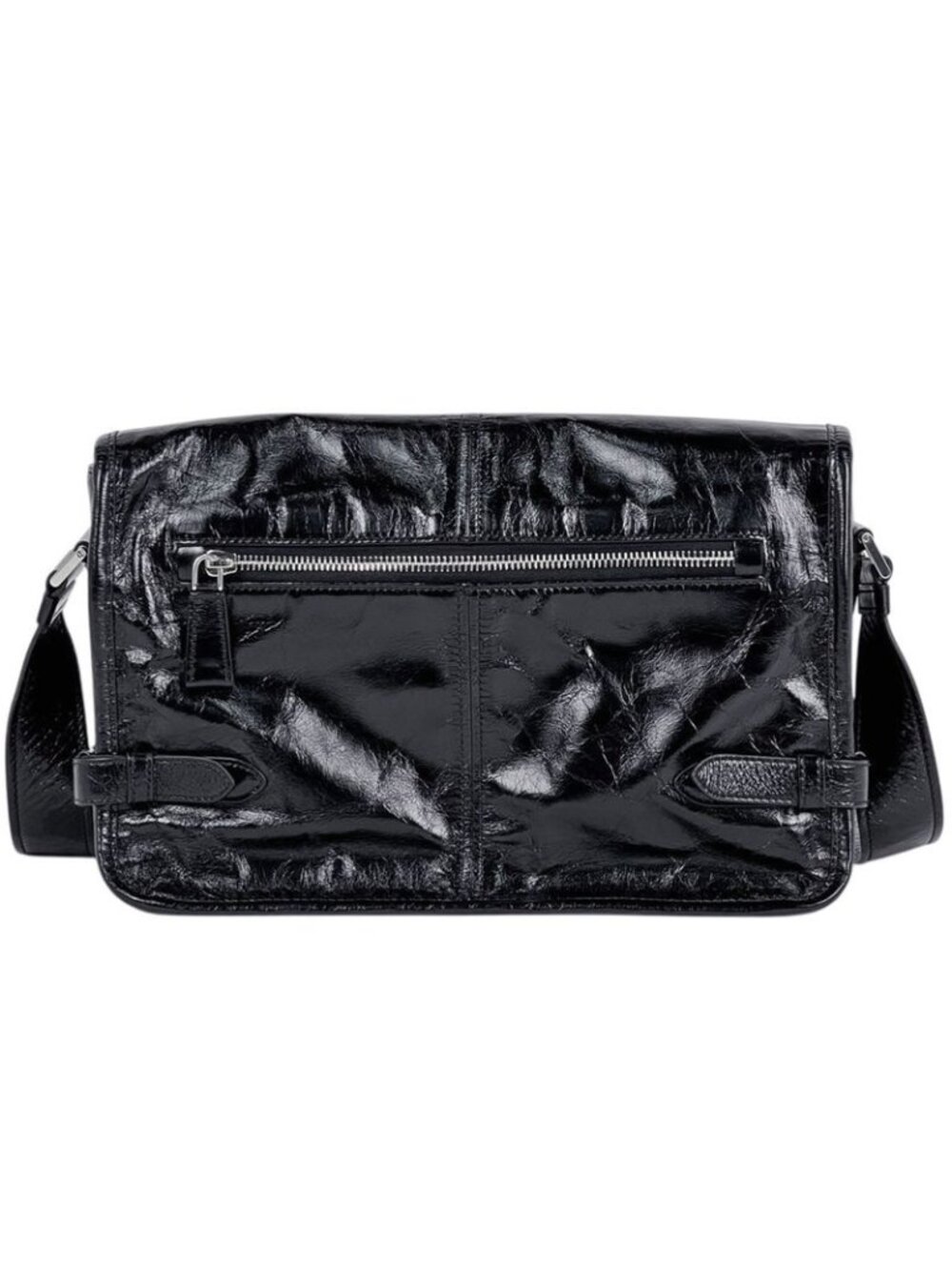 Prada Shoulder Bag Soft Looks Leather Nero - Picture 3 of 10